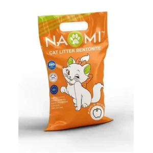 Freshness meets easy cleaning! 🐱✨ Naomi Bentonite Clumping Cat Litter – available in Apple, Lavender & Mint scents at MiniPets.store.