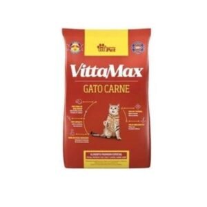 A tasty meat-filled meal for happy cats! 🐱🥩 Matsuda Vitta Max Gato Cat Dry Food with Meat – available at MiniPets.store.