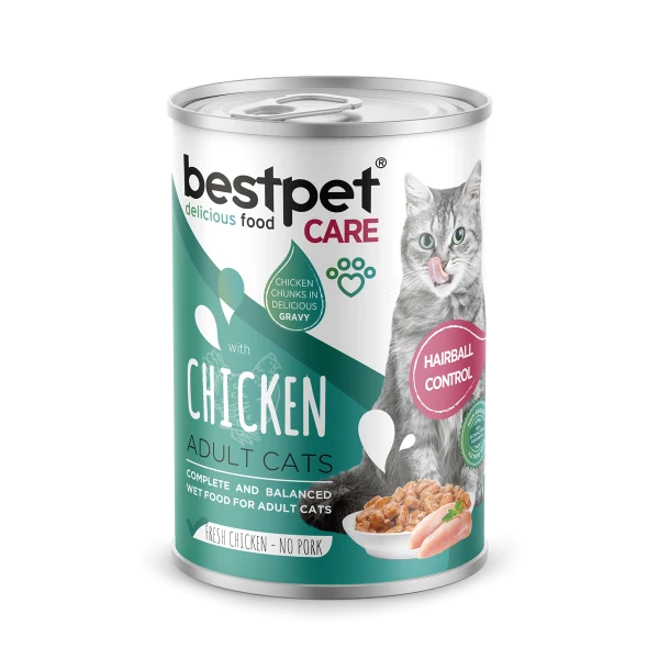 Bestpet Wet Food for Cats & Kittens bestpethairball