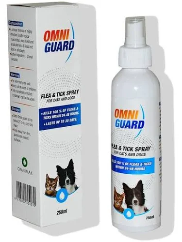 Extra care, extra protection! 🐾 Omni Guard Dandex Anti-Flea & Tick Pet Spray – available at MiniPets.store Extra care, extra protection! 🐾 Omni Guard Dandex Anti-Flea & Tick Pet Spray – available at MiniPets.store