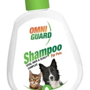 Clean coat, happy pet! 🐾✨ Omni Guard Hair & Scalp Pet Shampoo – gentle everyday grooming care at MiniPets.store.