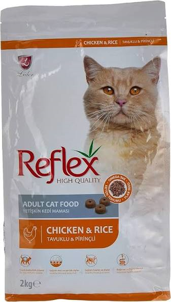 Delicious chicken, wholesome rice, and happy cats! 🐱🍗 Reflex Adult Cat Food with Chicken & Rice – available at MiniPets.store. Delicious chicken, wholesome rice, and happy cats! 🐱🍗 Reflex Adult Cat Food with Chicken & Rice – available at MiniPets.store.