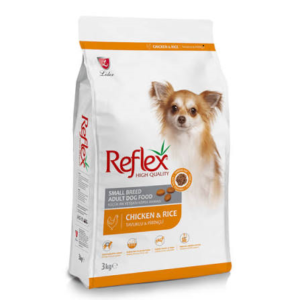 Small size, big appetite! 🐶🍗 Reflex Small Breed Adult Dog Food with Chicken – delicious everyday nutrition at MiniPets.store.